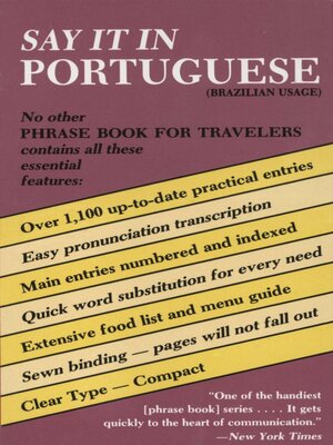 cover image of Say It in Portuguese (Brazilian)